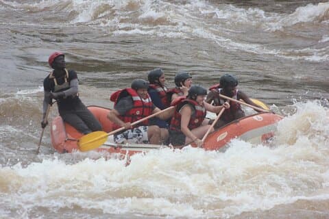 Rafting di 1 giorno e avventura alla sorgente del Nilo
