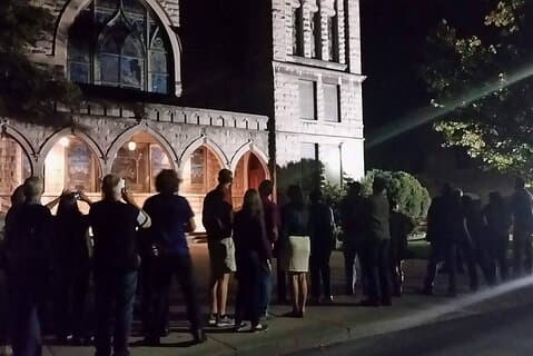 Visite nocturne des fantômes à Asheville