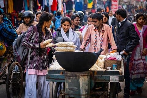 Visite privée d'une demi-journée du patrimoine à Agra avec un pousse-pousse