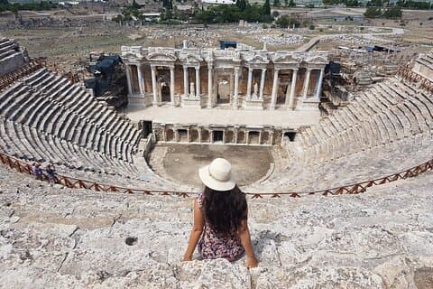 Pamukkale Small Group Tour with Lunch from Kusadasi