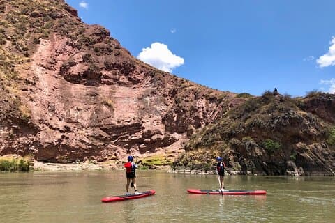 Guided Standing Rowing Adventure on the Urubamba River