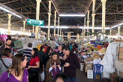 Cusco City Sightseeing, San Pedro-markt, kathedraal en Qorikancha-tempel