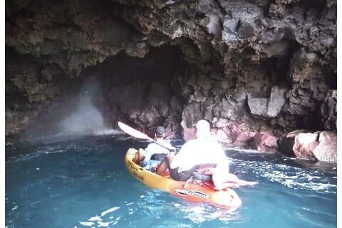 3,5 timers Kailua-Kona Ocean Kayak og snorkeltur