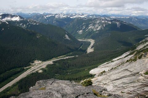 Smartphone Audio Driving Tour tussen Kamloops en Vancouver