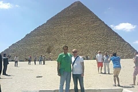 Cairo Layover Tours zu den Pyramiden von Gizeh und der Sphinx vom Flughafen Kairo