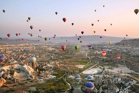Alles-in-één Cappadocië Tour : gecombineerde rode en groene tour