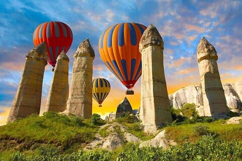 Cappadocia luftballongfärd med transfer