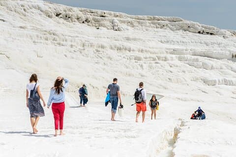 Visita guiada de día completo a Pamukkale y Hierápolis desde Antalya