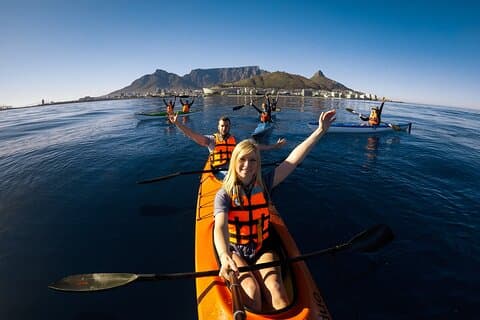 Aventura en kayak por Ciudad del Cabo en Table Mountain Marine Reserve