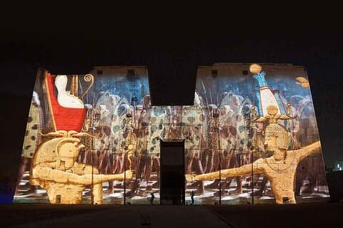 Lyd- og lysshow på Philae Temple Private Tour