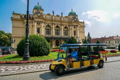 Krakow stadstur med elbil