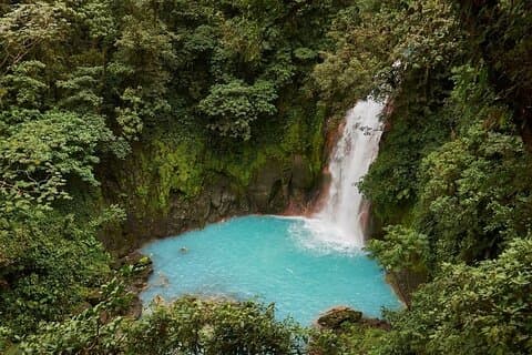 Rio Celeste Nature Hike / från Guanacaste