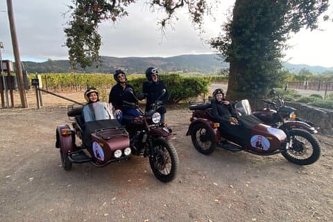 Sonoma Valley Sidecar Wine tours