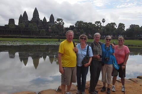 Excursão privada de 1 dia ao templo de Angkor com nascer do sol por Tuk Tuk de Siem Reap