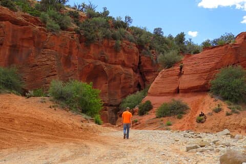 Visite en 4x4 de Peekaboo Slot Canyon
