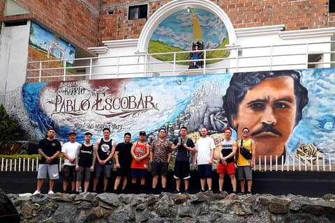 Graffiti Tour Medellín, incluindo locais de Pablo Escobar