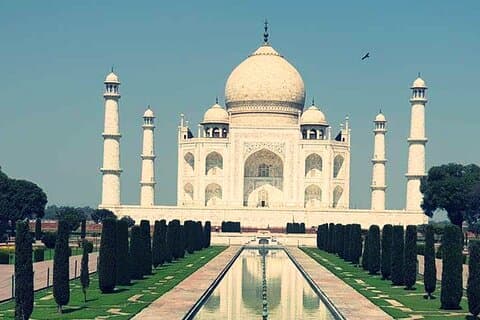 Excursión de un día al Taj Mahal desde Bangalore a Agra con vuelos y almuerzo