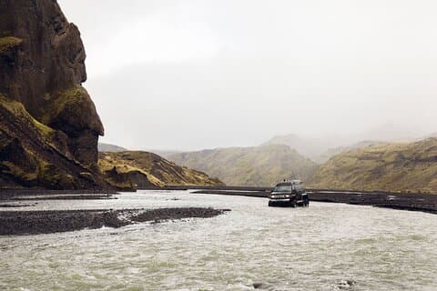 Thorsmork by Super Jeep with Optional Hike