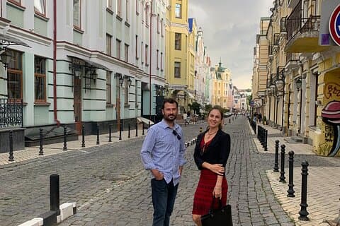 Private Tour of Kyiv Old Town with Hotel Pickup Walking or By Car