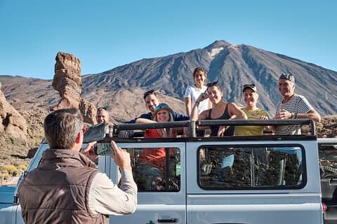 Tenerife Jeep Safari em meio dia Teide