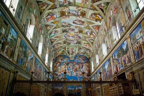Vatikanmuseer Sistine kapell tur med tilgang til St. Peters