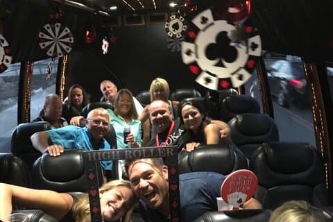 Private Custom Experience auf Luxus Party Bus
