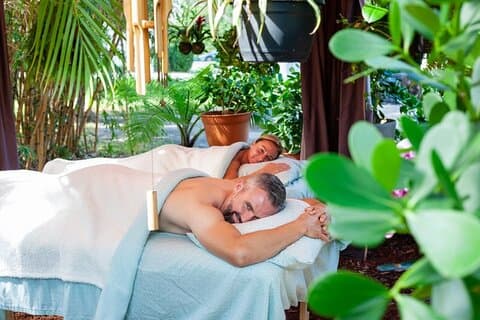Koppels Outdoor Bamboo Garden Massage of Ultimate Candlelight Signature Massage