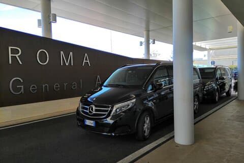 Privat transfer fra Rom Lufthavn