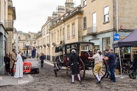 Bridgerton filming steder i Bath Privat dagstur fra London