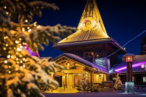 Visite guidée du village du Père Noël et aventure des animaux de l'Arctique