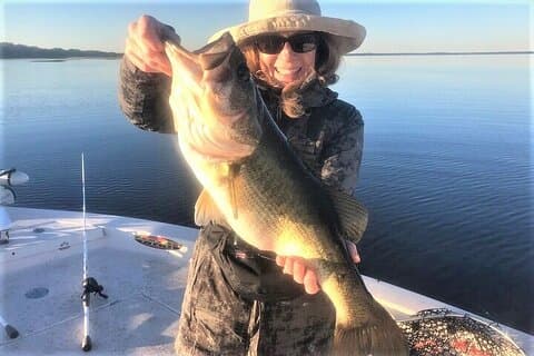 Private Bass Fishing Charter perto de Disney World