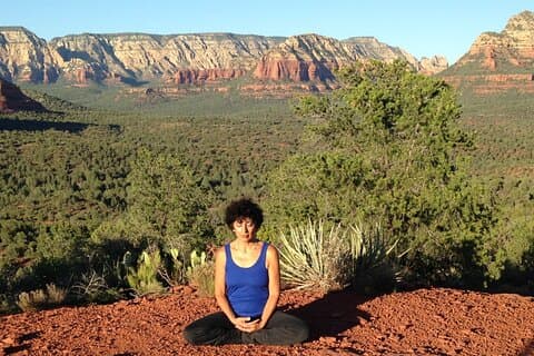Private Sedona Meditation On The Rocks