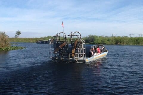 Everglades Airboat Tour från Fort Lauderdale med transport