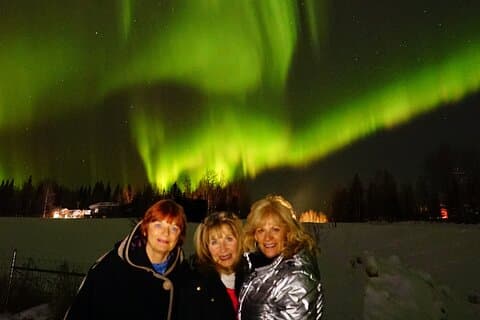 Aurores boréales (observation des aurores boréales) Chasse avec photographie à Fairbanks