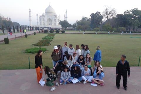 Taj Mahal Sunset Private Day Tour fra Delhi med Guide