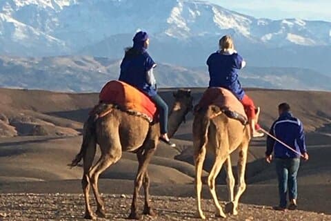 Sunset Camel Ride i Agafay Desert