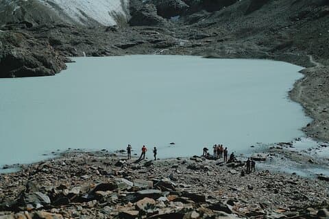 Caminata a la laguna de Tempanos