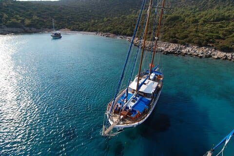 Blue Escape 5-dagars seglingstur från Gocek till Fethiye