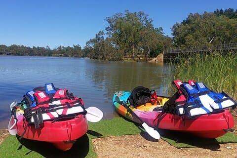 2 uur kajakervaring in Barossa Valley