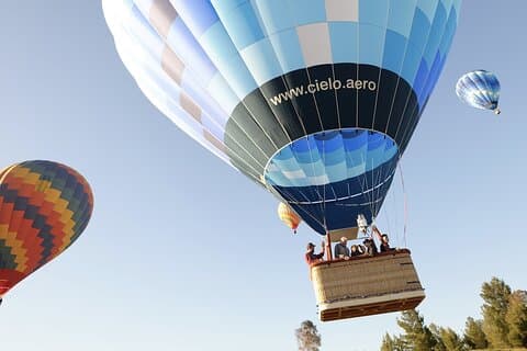 Temecula Shared Hot Air Balloon Flight