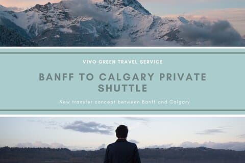 Navette privée de Banff à Calgary