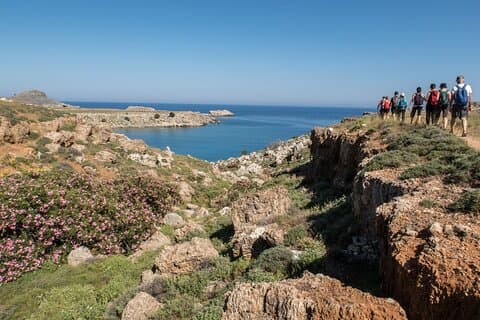 Excursion randonnée pour groupes de 8 jours sur l'île de Rhodes