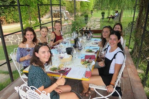 Siena, San Gimignano, Toscana, Frokost og vinsmagning - Lille gruppe