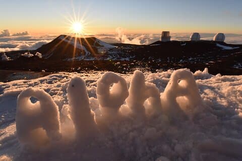 Big Island: Mauna Kea Summit Tour med gratis natstjernefoto