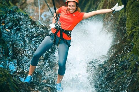 Arenal Volcano Rain Forest Canyoning i Lost Canyon