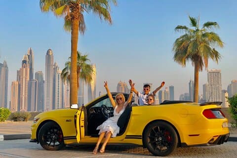 Dubai Cabrio Tour: visita guiada aos principais pontos turísticos em um carro conversível