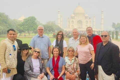 Privat Taj Mahal & Agra-dagstur med supersnabbtåg från Delhi