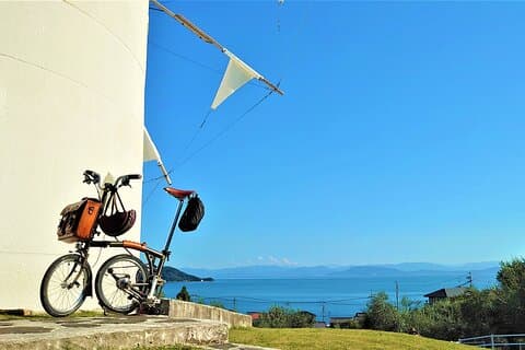 Tour ciclista lento Shodoshima BROMPTON