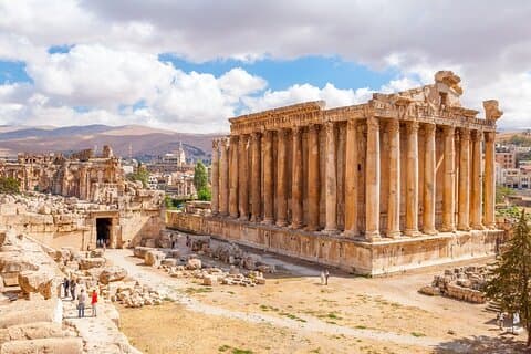 Visite privée : excursion d'une journée à Anjar, Baalbek et Ksara au départ de Beyrouth