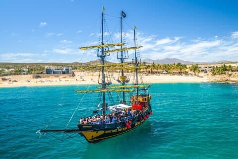 Pirate Ship Snorkel and Lunch Cruise in Los Cabos